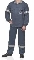 Uniformes com faixa refletiva